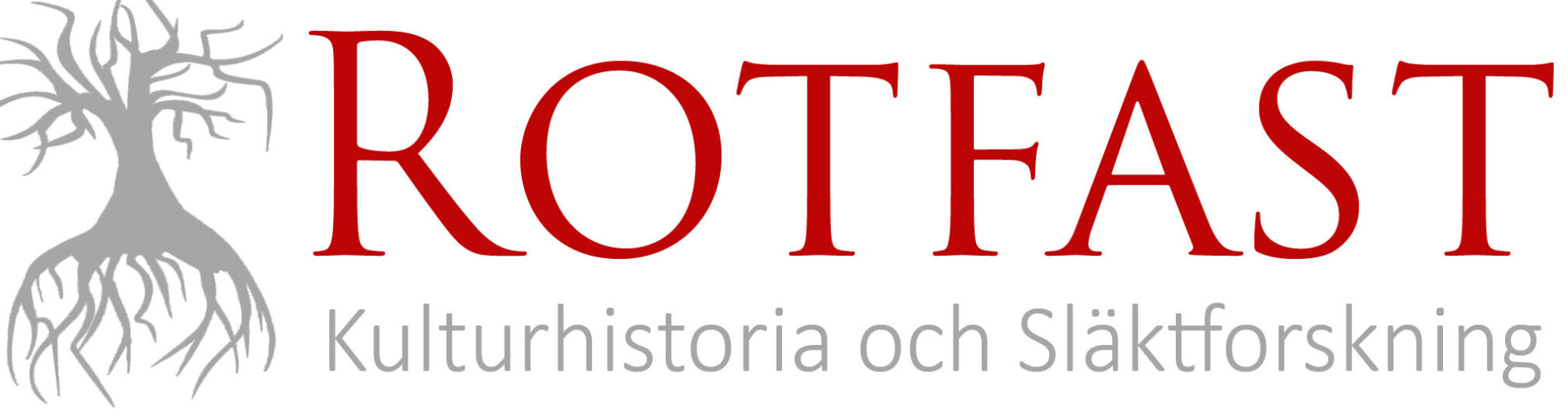 Logo for Rotfast - Släkforskning och kulturhistoria